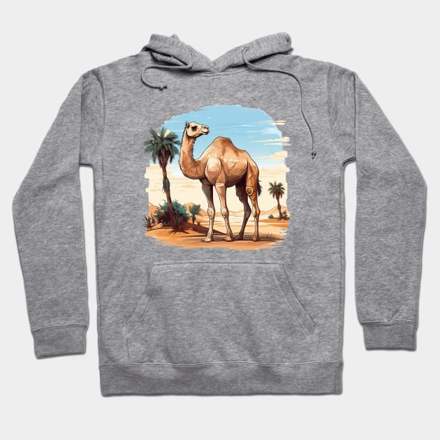 Desert Camel Hoodie by zooleisurelife